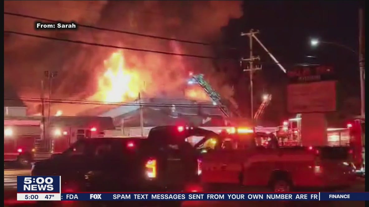 Local recall memories of Levittown bowling alley torched by massive fire
